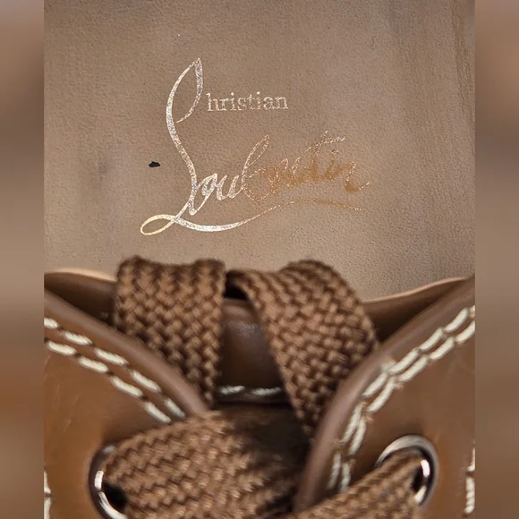 Christian Louboutin Louis Jr Spikes Suede Sneakers, Dust Bag, Box & COA - Picture 2 of 16